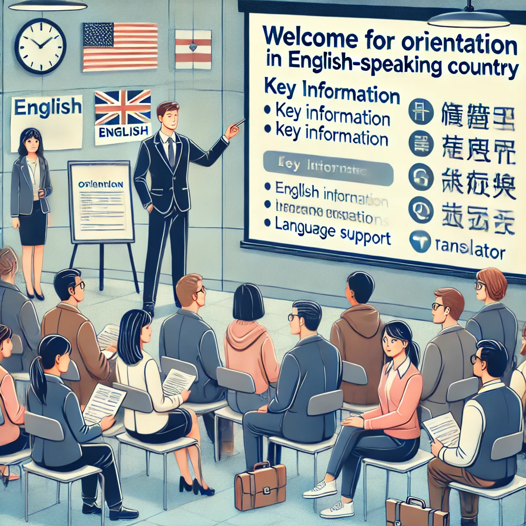 入国時のオリエンテーションの大切さ