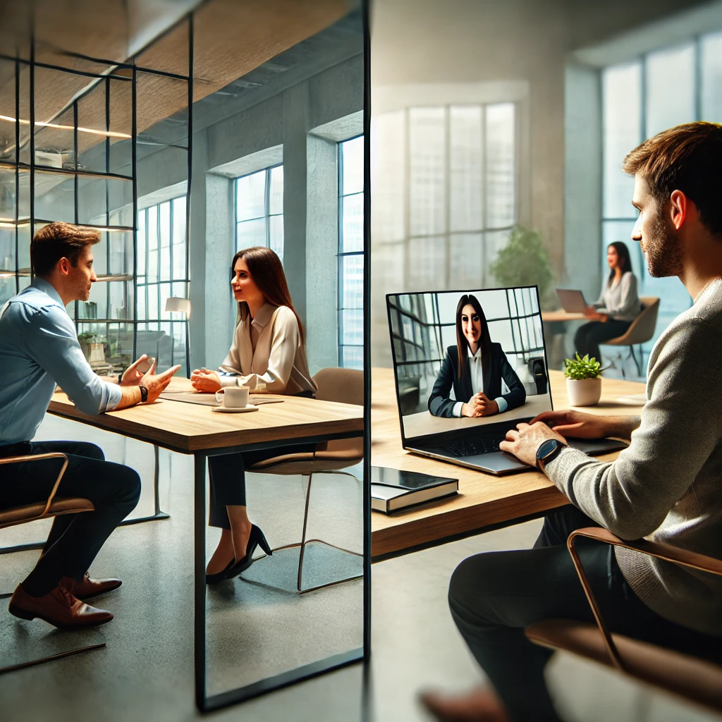 入職後のフォローアップ Part2：対面・オンライン面談による悩みのサポート